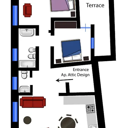 Attic Design Terrace * Venedig